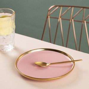 Aurulent Soft-Hued Starter Plate Starter Plates June Trading Powder Pink