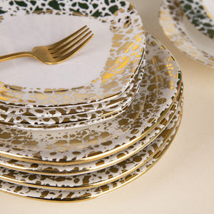 Aurulent Patchwork 18 Piece Plate Set Dinner Sets June Trading