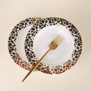 Aurulent Patchwork 18 Piece Plate Set Dinner Sets June Trading