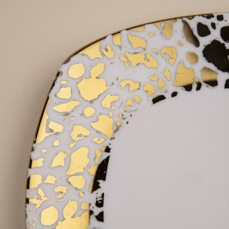 Aurulent Patchwork 18 Piece Plate Set Dinner Sets June Trading