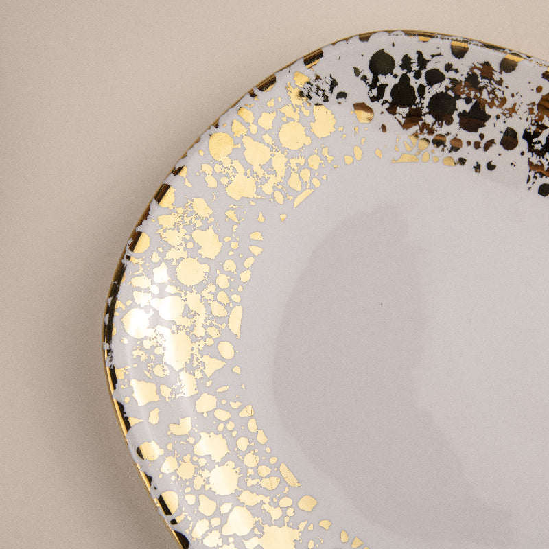 Aurulent Patchwork 18 Piece Plate Set Dinner Sets June Trading