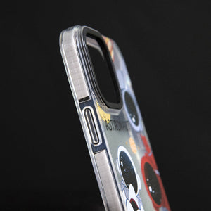 Trendy Colour Patch Anti-Shock Clear iPhone Cover Mobile Phone Cases June Trading