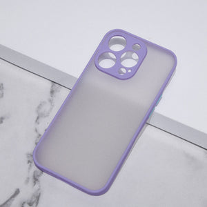 Acrylic Edge With Frosted Back Apple iPhone 14 Pro Max Cover Mobile Phone Cases June Trading Lush Lavender