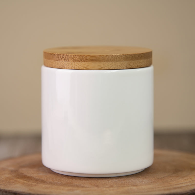 Pickle & Condiments Cellar With Wooden Lid Seasoning Containers June Trading