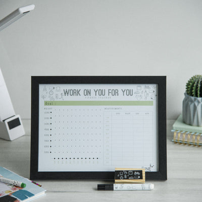 Work On You For You - Re-writable Planner Re-writable Planners June Trading   