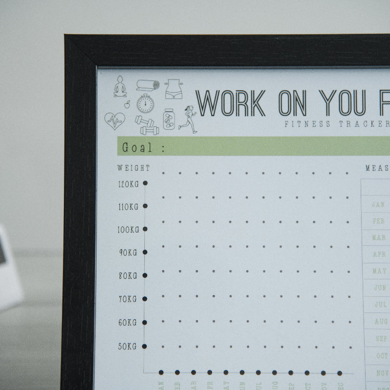 Work On You For You - Re-writable Planner Re-writable Planners June Trading