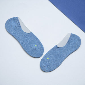 Iceberg Blue Solid Socks Men Sock ERL
