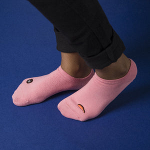 Cute Bear Pink Socks Women Sock ERL