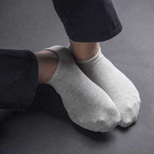 Cloud Grey Solid Socks Men Sock ERL