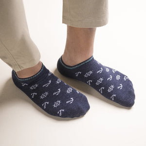 Set Sail Dark Grey Socks Men Sock ERL