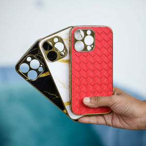 Marble Pattern Rose Gold Edge iPhone 11 Pro Max Case iPhone 11 Pro Max June Trading