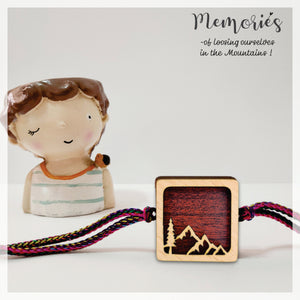 Photo Magnet Rakhi - Into the Mountains Rakhis The June Shop Light