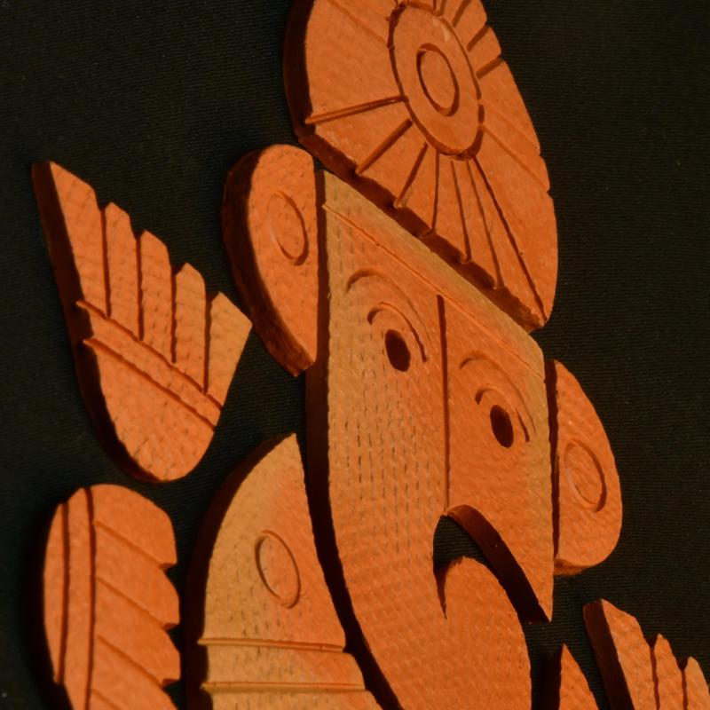 The Wall Of Lord Ganesh