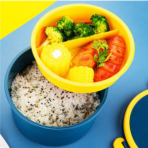 Live Simple 2-Compartment Lunch Box Lunch Boxes June Trading