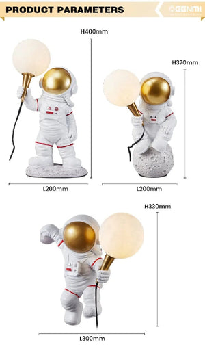 Astronaut Table Lamp- Standing Style Desk Lamps Coral Tree