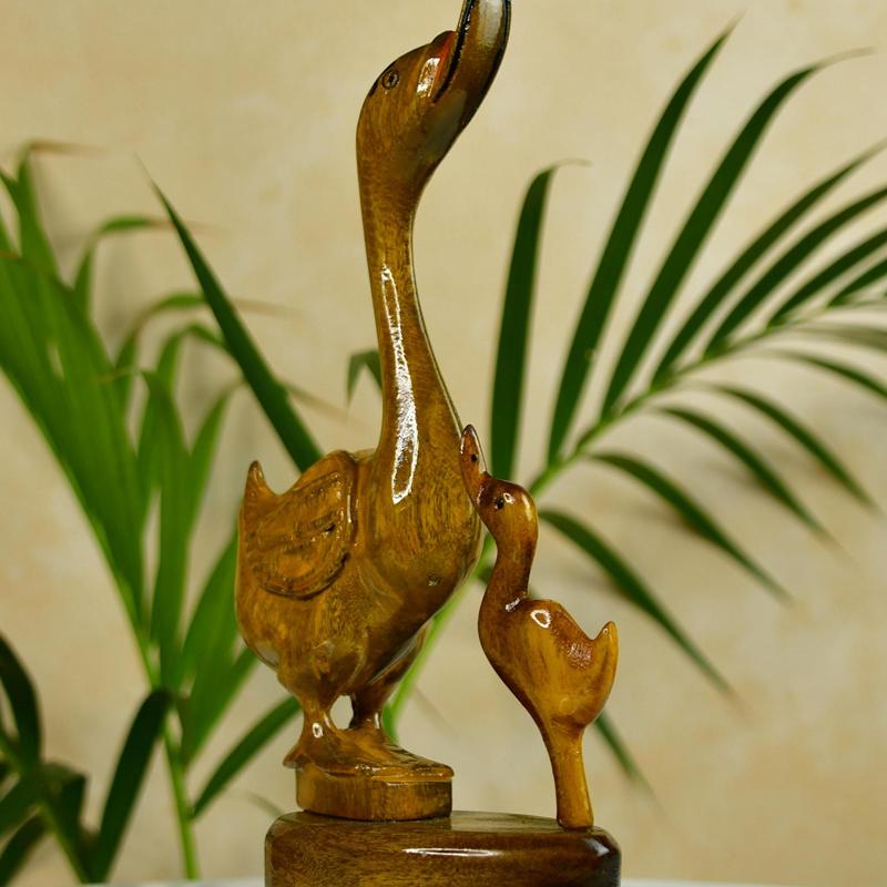 The Mama and Baby Duck