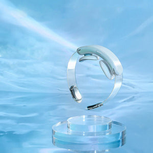 Transparent Smart Neck Massager June Trading Powder White