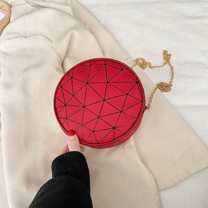 Round Geometric Sling Bag June Trading