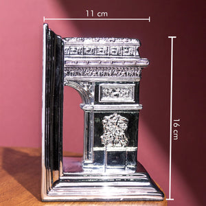 Arc de Triomphe Sterling Bookend Artifacts The June Shop