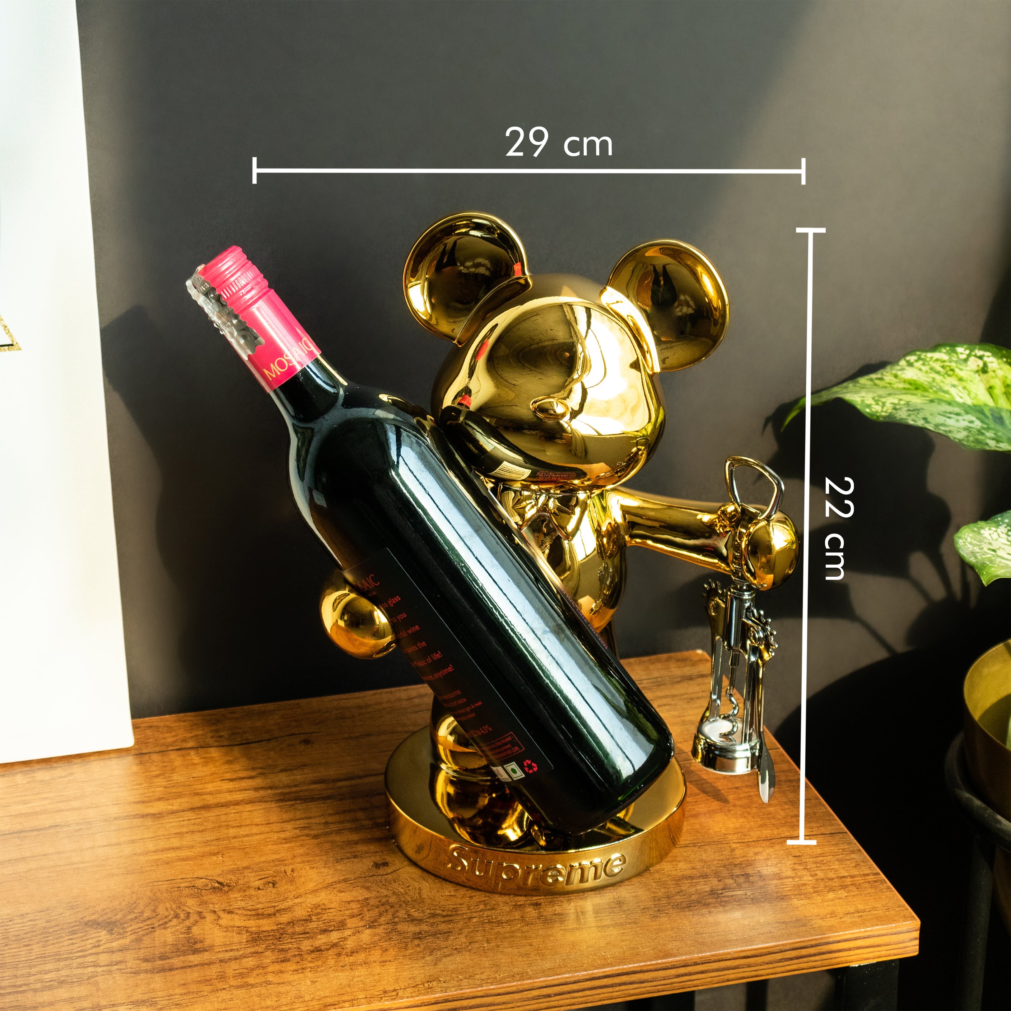 Gold State Of Mind Bear Sculpture Artifacts The June Shop