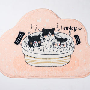Kitten Love Soft Soft Feel Floor Mat Floor Mats June Trading