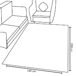 Abstract Ink-Art Modern Home Large Carpet Carpets The June Shop