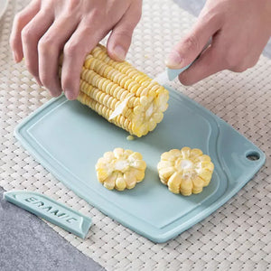 Pastel Fruit Knife, Peeler & Cutting Board Set Utility June Trading