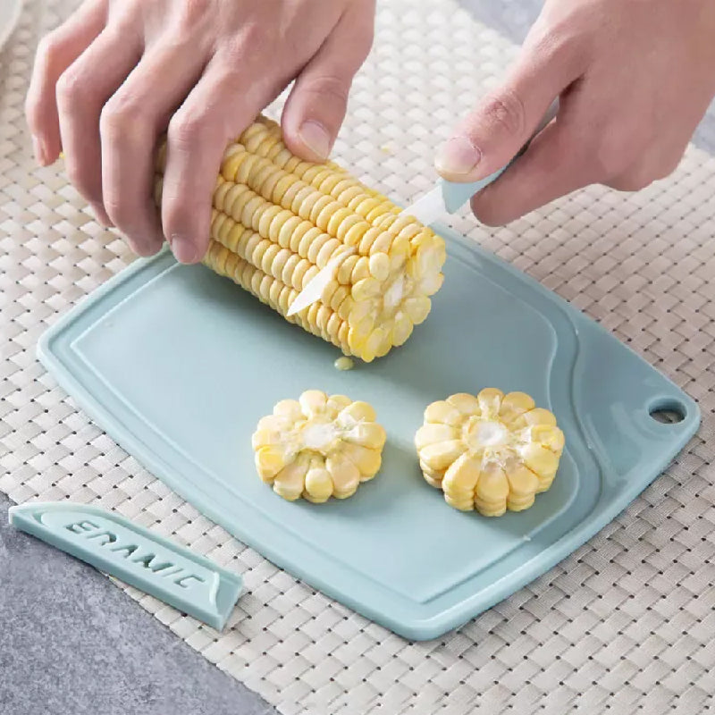 Pastel Fruit Knife, Peeler & Cutting Board Set Utility June Trading