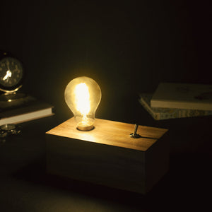 Wooden Table Night Lamp Lamps June Trading