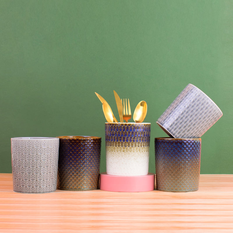 Traditional Pattern Cutlery Stand Cutlery Stand June Trading