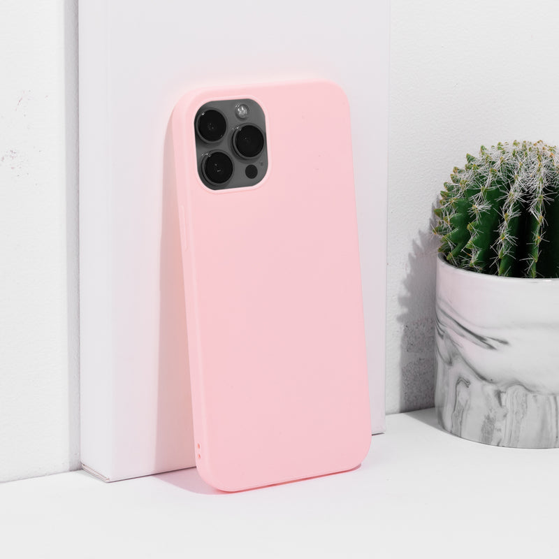 iPhone 12 Pro Max Premium Ultra-Light Silicone Cover iPhone 12 Pro Max June Trading Taffy Pink