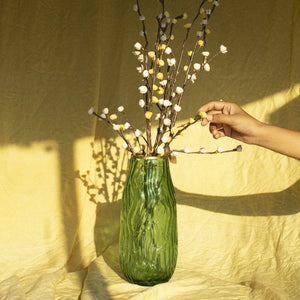 Empoli Whirl Pressed Vase Vases June Trading