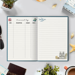 Explore The Unseen - Travel Journal for Short Journey (15 Days) Travel Journals June Trading