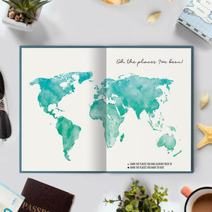 Let's Travel The World - Travel Journal for Short Journey (15 Days) Travel Journals June Trading