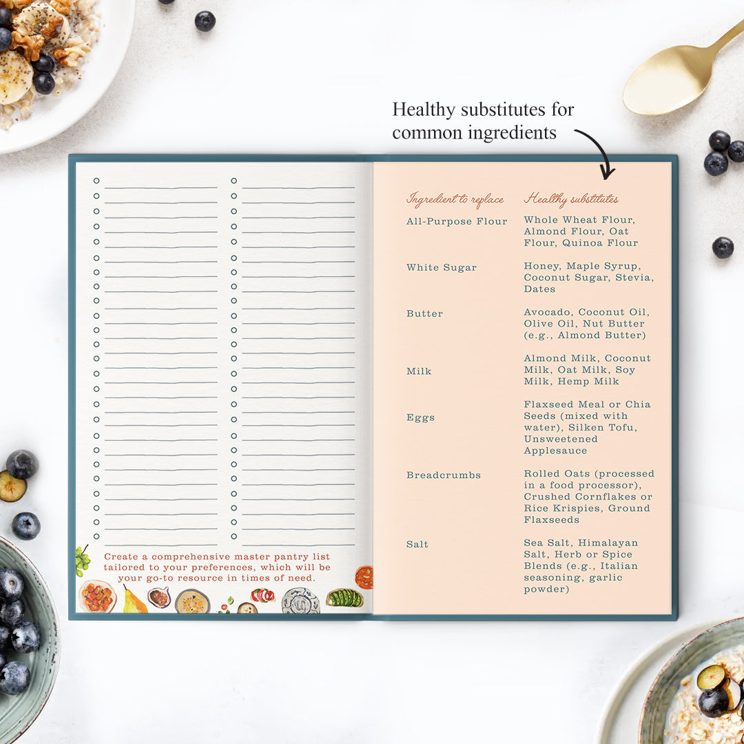 Good Food, Good Mood - Recipe Journal Recipe Journals The June Shop