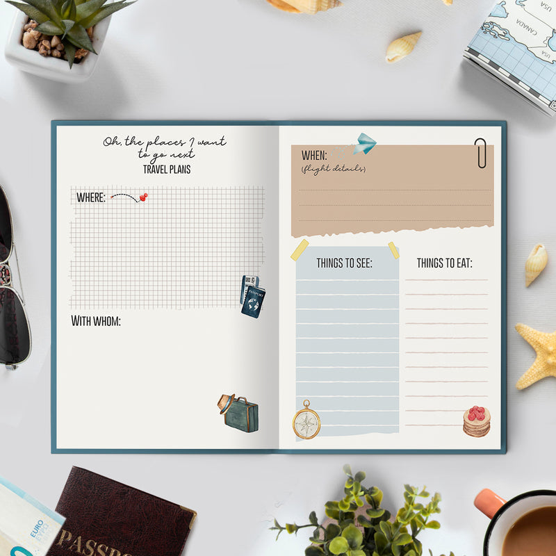 United Kingdom - Travel Journal for Short Journey (15 Days) Travel Journals June Trading