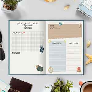 Amsterdam - Travel Journal for Short Journey (15 Days) Travel Journals June Trading