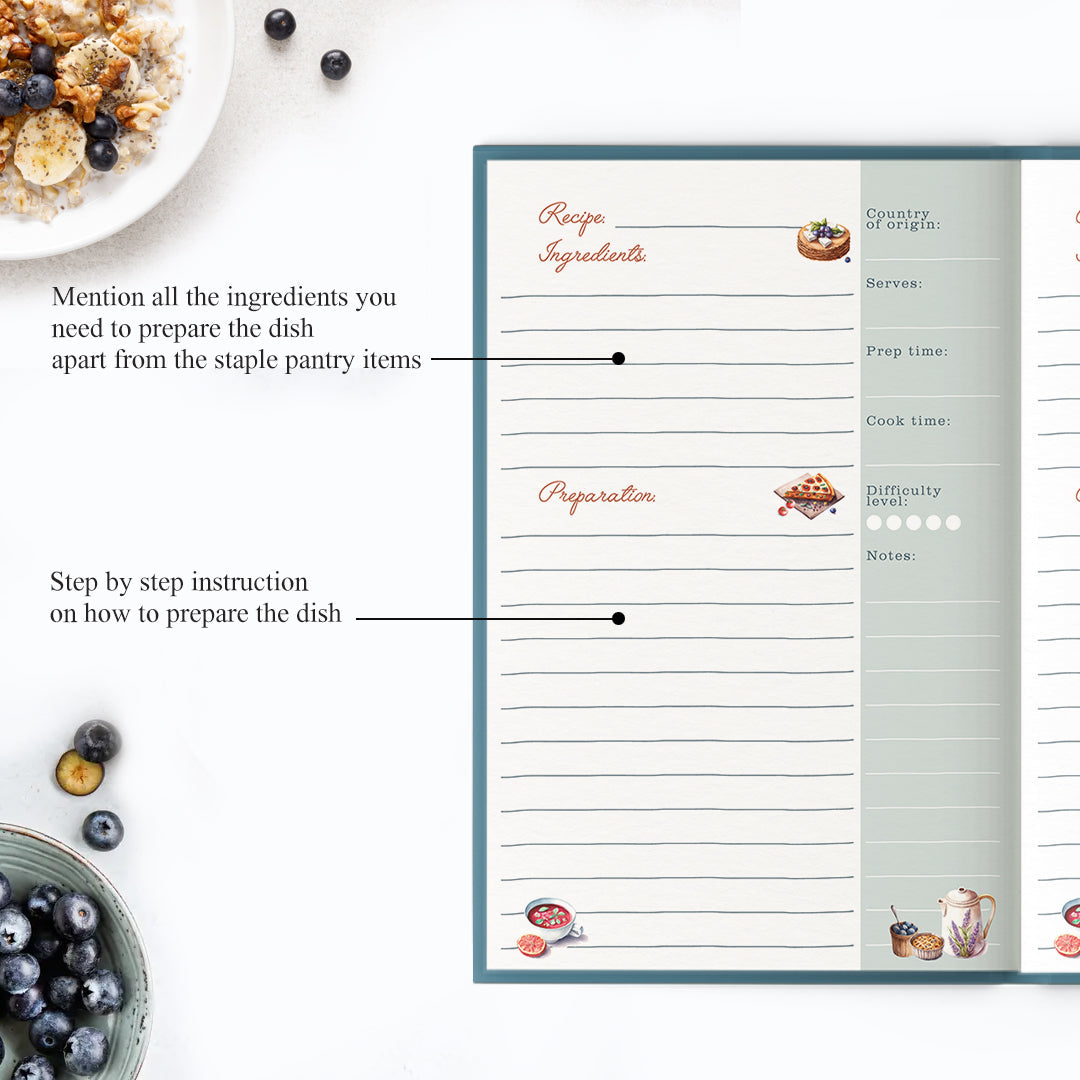 Bon Appetit - Recipe Journal Recipe Journals The June Shop