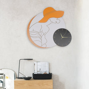 A Free Soul Artistic Wall Clock Wall Clocks The June Shop
