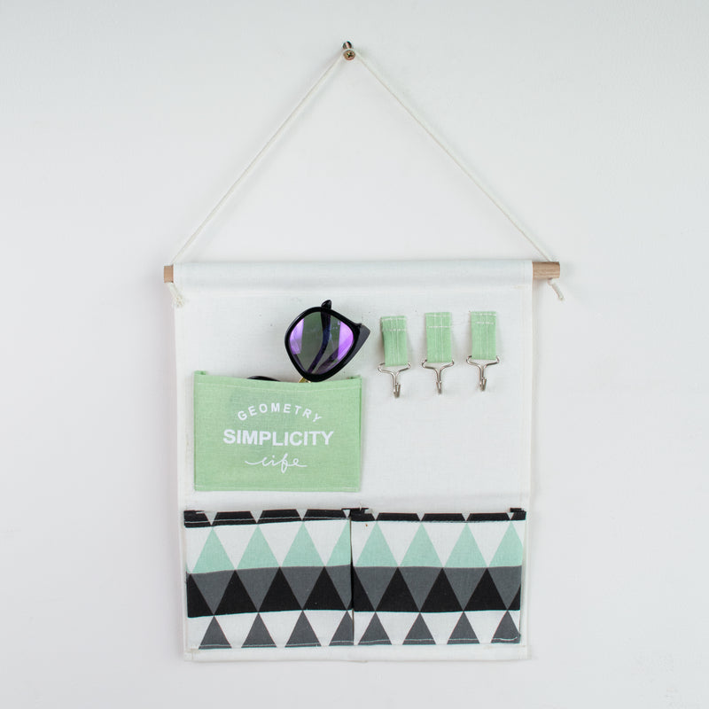 Wabi Sabi Wall Hanging Organizer Hanging organisers June Trading Geometric Hues