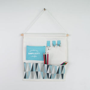 Wabi Sabi Wall Hanging Organizer Hanging organisers June Trading Merry Mosaics