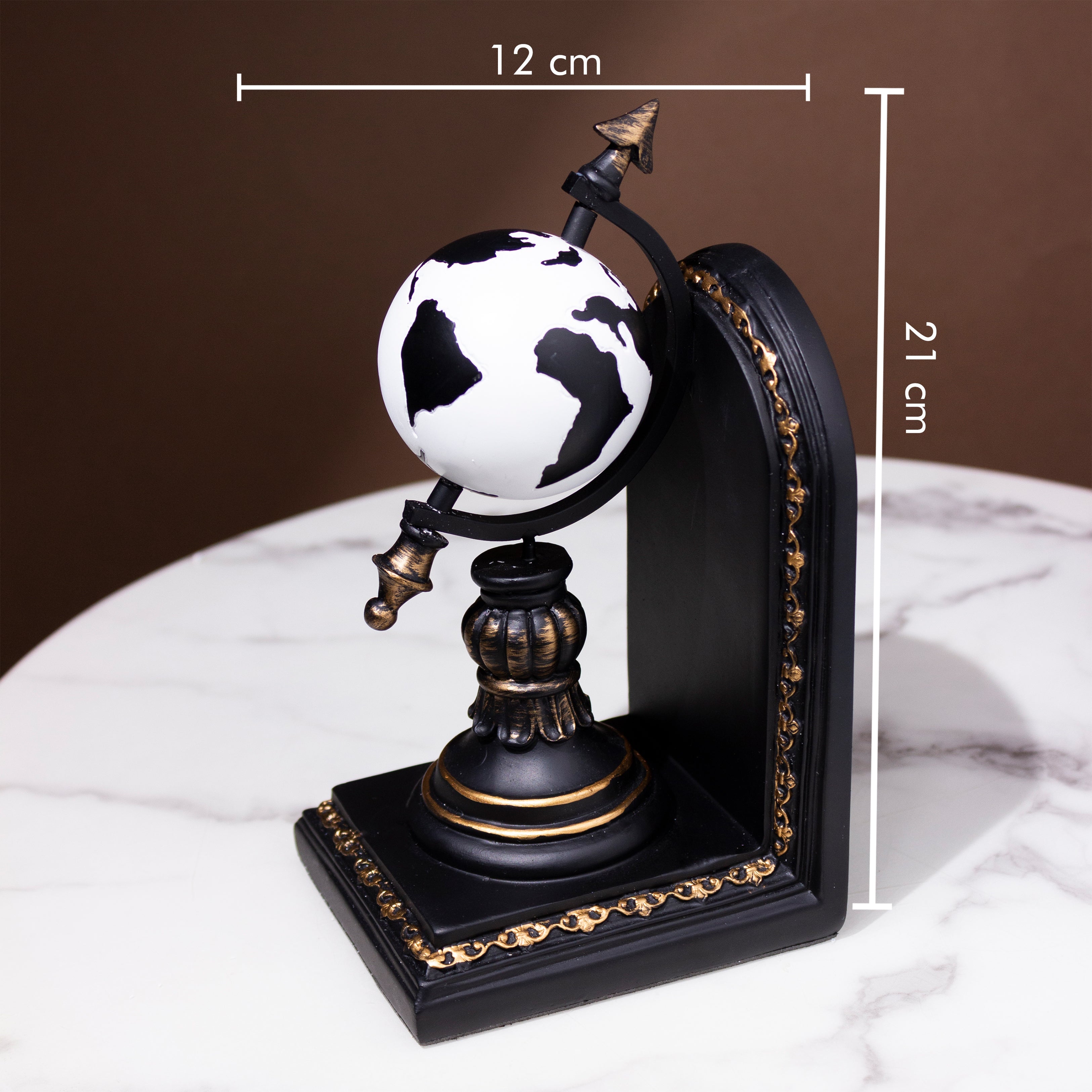 Wander World Wide Frost White Bookend Artifacts The June Shop