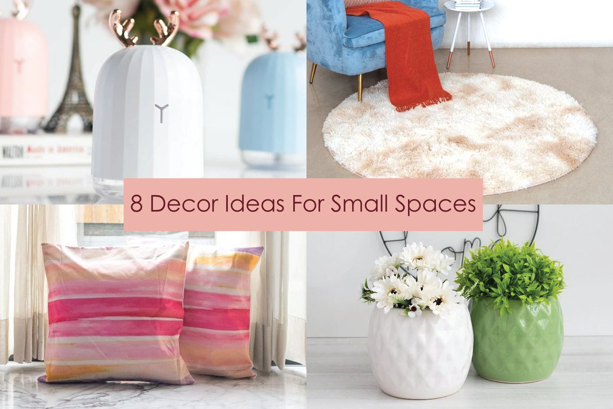 8 Decor Ideas For Small Spaces blog, decoration, home, home-decor, office-space, the-june-shop, tjs The June Shop