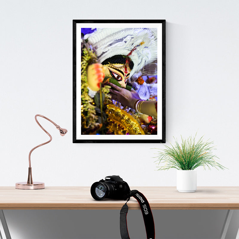 Maa Durga on Vijaya Dashami - Photo Frame Photo Frames Lumoarte   