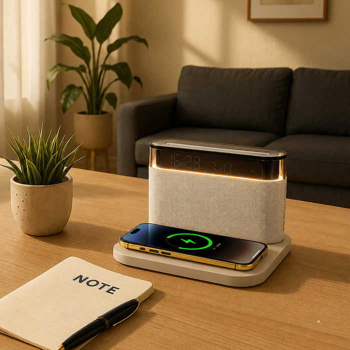 ZenWake Sound System: Detachable Speaker and Charging Dock Combo