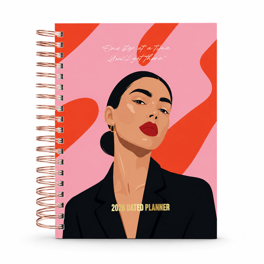 One Step At A Time — 2026 Dated Planner