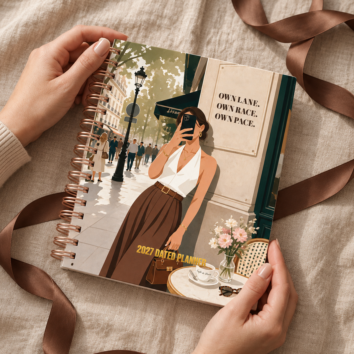 Own Lane Own Race Own Pace 2027 dated planner alternate product view