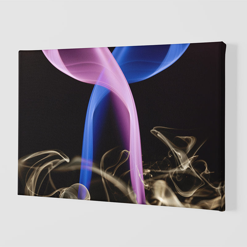 Designer Smoke Art - Canvas Canvas Painting Lumoarte   