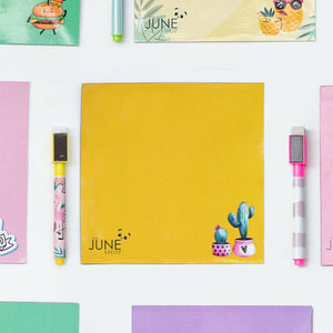 Cactus - Magnetic Board Sheet (Rewritable) Magnetic Board June Trading   