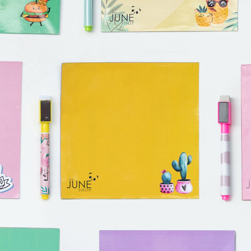 Cactus - Magnetic Board Sheet (Rewritable) Magnetic Board June Trading   